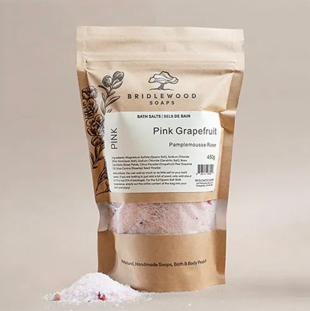 Pink (Grapefruit + Rose) Bath Salts