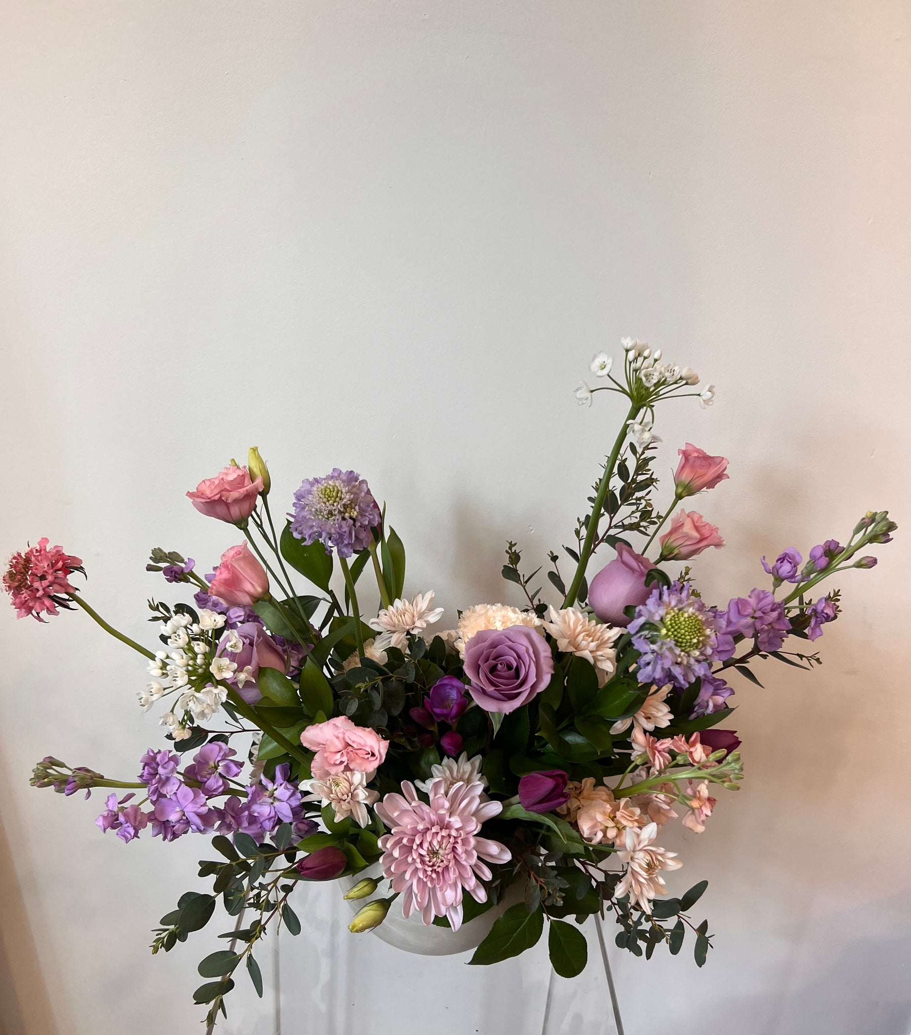 Purple mixed Arrangement