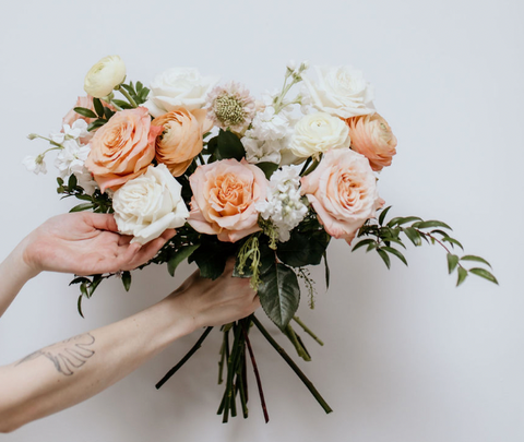 Just Peachy Bouquet